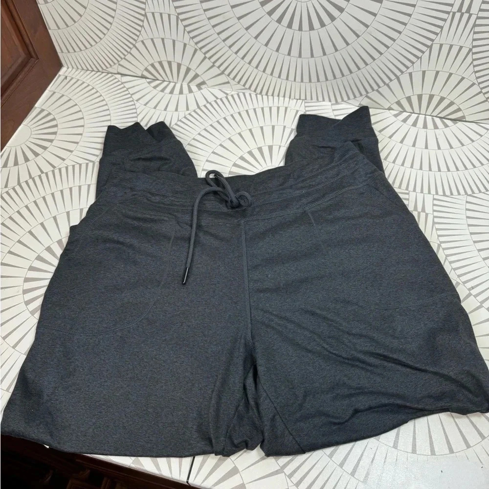 Lole Womens Jogger Sweatpants Size Large Gray Athleisure Casual Pockets